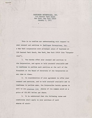 Lot #615 Badfinger Signed Documents - Image 2