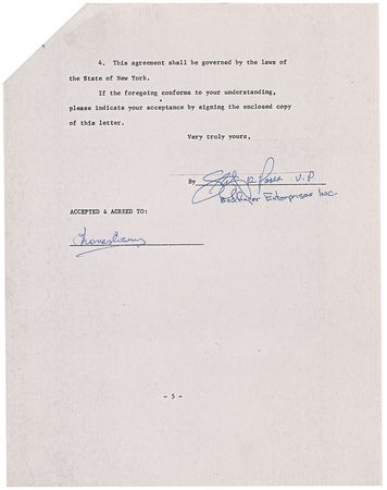 Lot #615 Badfinger Signed Documents - Image 3