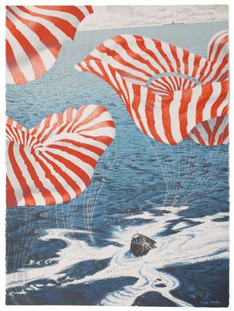 Lot #339 Robert McCall: Limited edition suite of McCall?s ?The Apollo Story? - Image 1