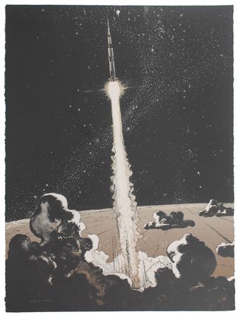Lot #339 Robert McCall: Limited edition suite of McCall?s ?The Apollo Story? - Image 2