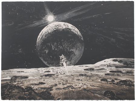 Lot #339 Robert McCall: Limited edition suite of McCall?s ?The Apollo Story? - Image 4