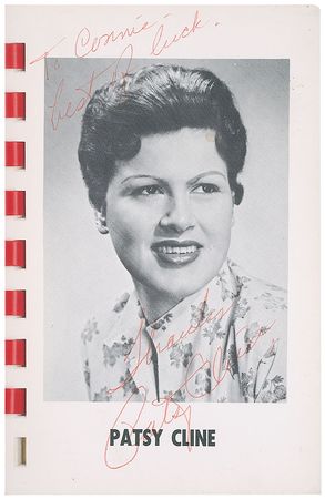 Lot #633 Patsy Cline and Johnny Cash Photograph Album - Image 1