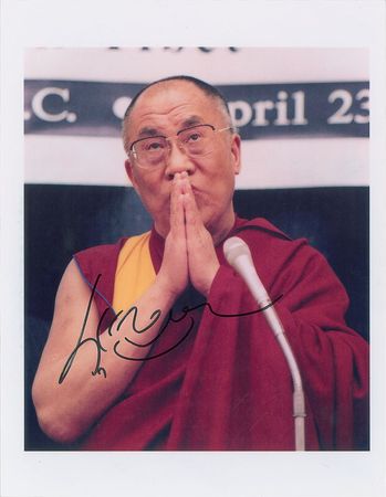 Lot #195 Dalai Lama Chart - Image 1