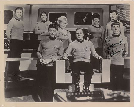 Lot #955 Star Trek Signed Photograph - Image 1