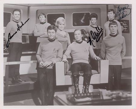 Lot #955 Star Trek Signed Photograph - Image 3