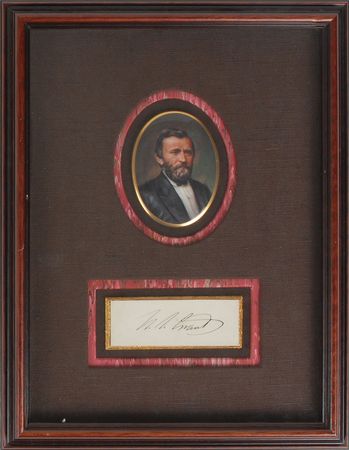 Lot #28 U. S. Grant Signature