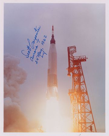 Lot #291 Mercury Launches Signed Photographs - Image 1