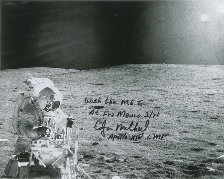 Lot #319 Edgar Mitchell Signed Photographs - Image 2