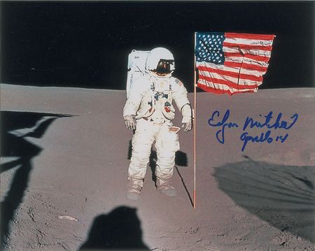 Lot #319 Edgar Mitchell Signed Photographs - Image 3
