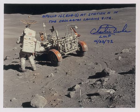 Lot #330 Charlie Duke Signed Photographs - Image 2