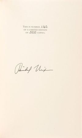 Lot #110 Richard Nixon Book - Image 1