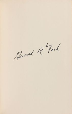 Lot #114 Gerald Ford - Image 1