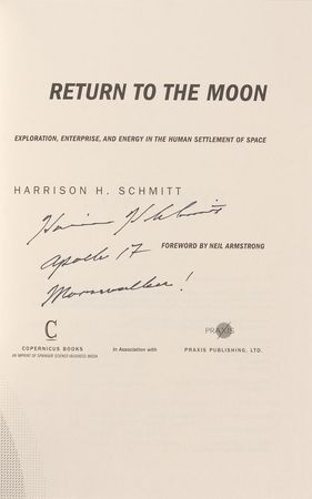 Lot #336 Harrison Schmitt - Image 1