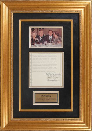 Lot #372 Walt Disney: Disney family shares assignment - Image 1