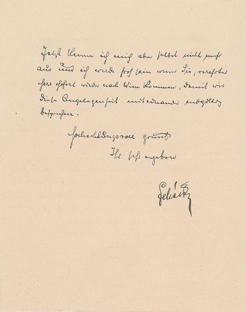 Lot #535 Franz Lehar Handwritten Letters Signed - Image 2