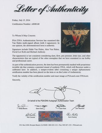 Lot #697 Van Halen Album - Image 2