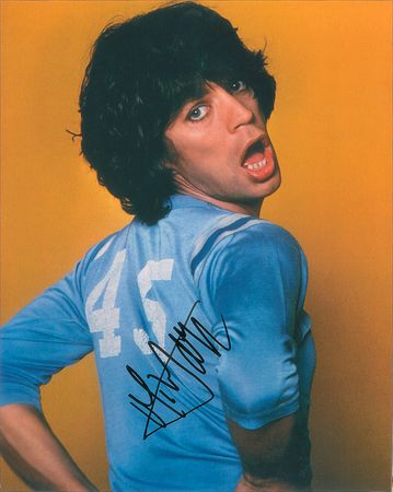 Lot #680 Rolling Stones: Mick Jagger Signed Photograph - Image 1