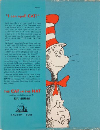 Lot #418 Dr. Seuss: Rare inscribed first editions of The Cat in the Hat and its sequel - Image 5