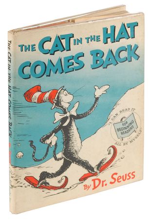 Lot #418 Dr. Seuss: Rare inscribed first editions of The Cat in the Hat and its sequel - Image 7