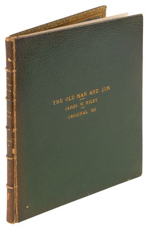 Lot #498 James Whitcomb Riley: Manuscript for the Hoosier?s vernacular ?The Old Man and Jim? - Image 5