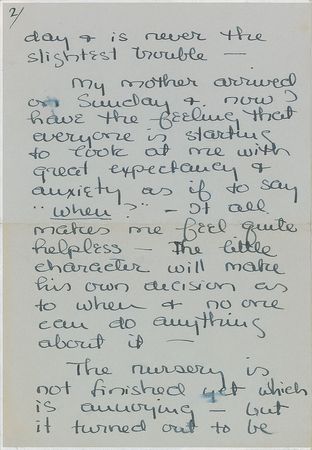 Lot #717 Grace Kelly Handwritten Letter Signed - Image 2