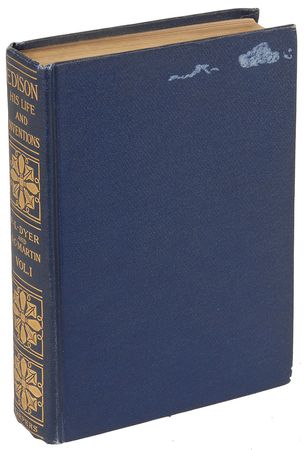 Lot #154 Thomas Edison: Signed volume of His Life and Inventions - Image 2
