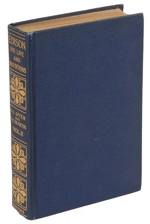 Lot #154 Thomas Edison: Signed volume of His Life and Inventions - Image 3