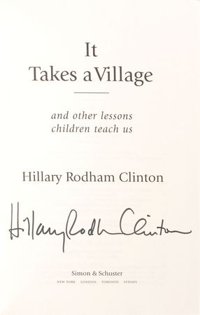 Lot #126 Hillary Clinton Book - Image 1