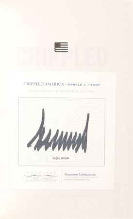 Lot #228 Donald Trump Book - Image 1
