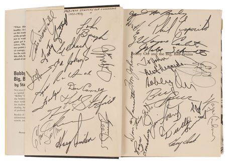 Lot #998 Boston Bruins Book - Image 1
