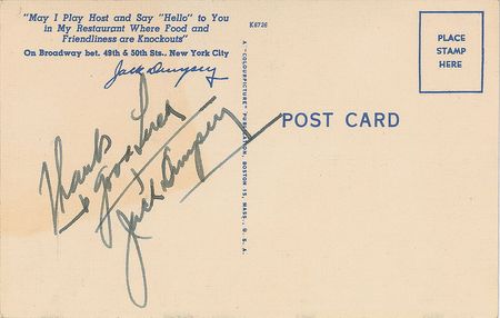 Lot #1000 Jack Dempsey - Image 1