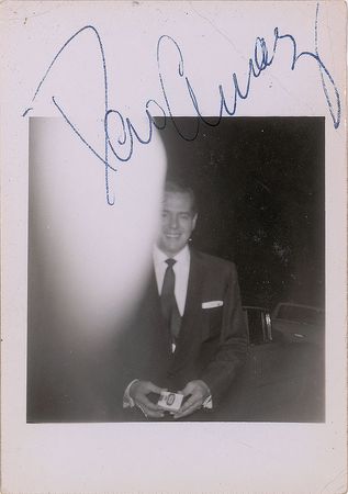 Lot #730 Lucille Ball and Desi Arnaz Signed Photograph - Image 1