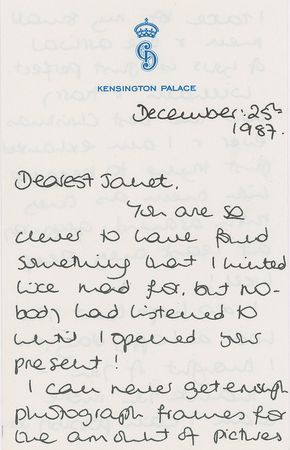 Lot #178 Princess Diana: ?William and Harry had the best Christmas ever? - Image 1