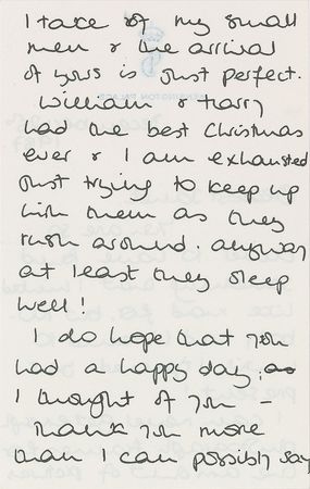 Lot #178 Princess Diana: ?William and Harry had the best Christmas ever? - Image 2