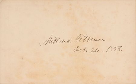 Lot #14 Millard Fillmore: Fillmore’s personal set of The Life and Works of John Adams—six volumes signed by the 13th president - Image 2