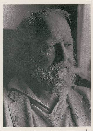 Lot #467 William Golding and Harold Pinter Signed Photograph - Image 1