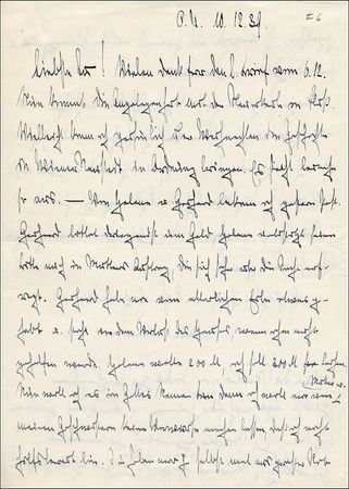 Lot #240 Erwin Rommel: Rare 1939 letter from the German Generalmajorâ??