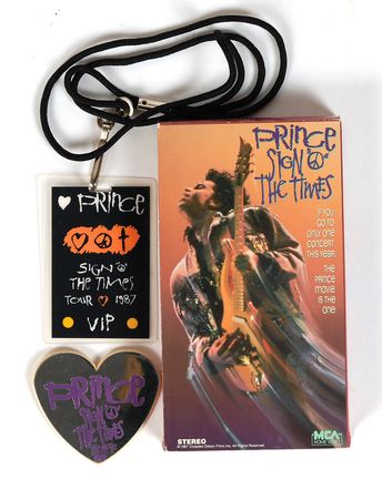 Lot #4246  Prince Signed Poster - Image 3