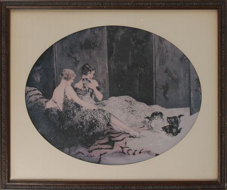 Lot #580 Prince: Louis Icart Prints Print - Image 1