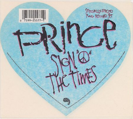Lot #597 Prince: Sign O? the Times Stickers - Image 1