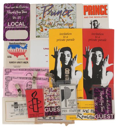 Lot #586 Prince: Passes and Invitations Group Lot - Image 1