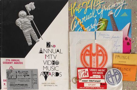 Lot #585 Prince: Award Show Memorabilia Group Lot - Image 2