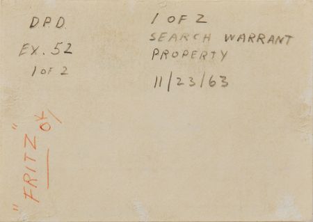 Lot #2064 Lee Harvey Oswald?s ?Fair Play for Cuba Committee? Signed Card - Image 2