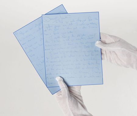 Lot #2043 Jacqueline Kennedy Handwritten Letter to