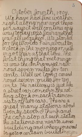 Lot #2068 J. Paul Getty Childhood Journal - Image 4