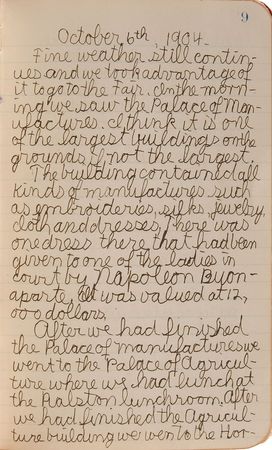 Lot #2068 J. Paul Getty Childhood Journal - Image 5