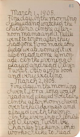 Lot #2068 J. Paul Getty Childhood Journal - Image 11