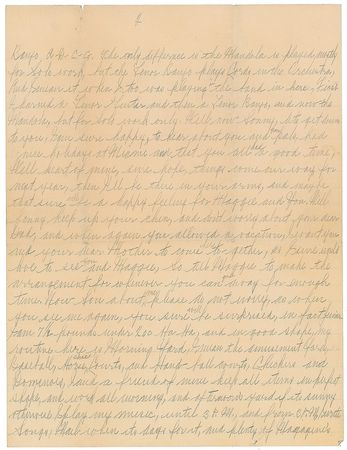 Lot #2059 Al Capone Autograph Letter Signed - Image 2
