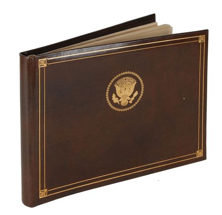 Lot #2080 Richard Nixon-Era Air Force One Flown Guest Book - Image 13