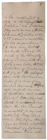 Lot #2057 Charles Guiteau?s Nine-Page Open Letter to the American People - Image 9